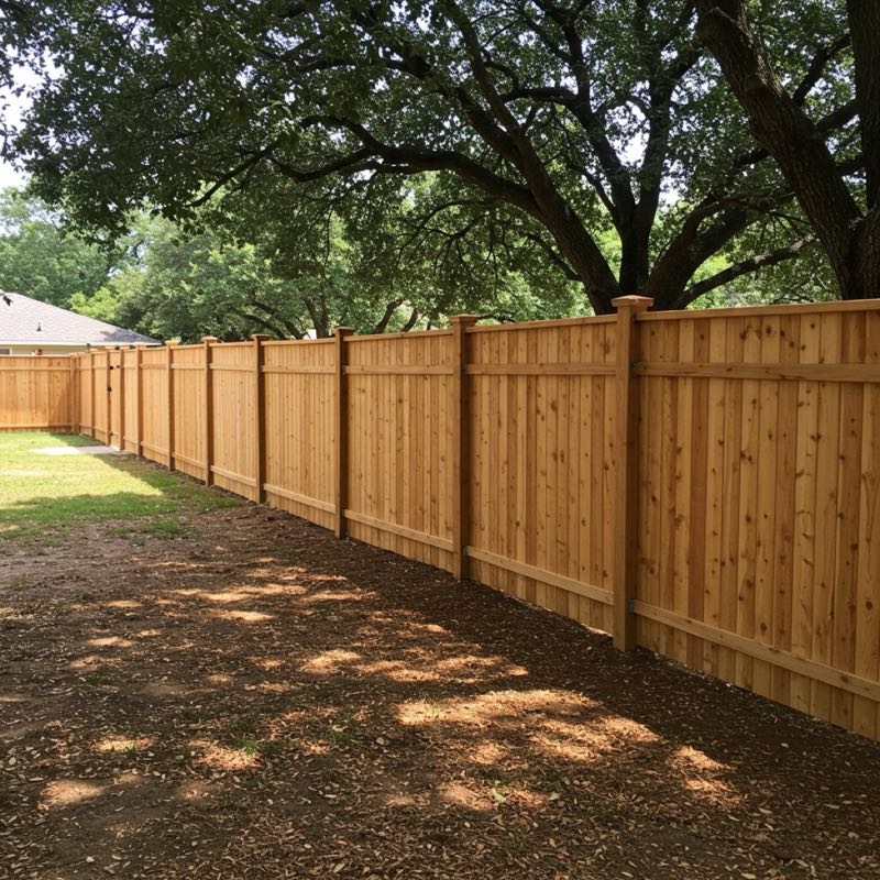 Cedar Privacy Fence in Bedford